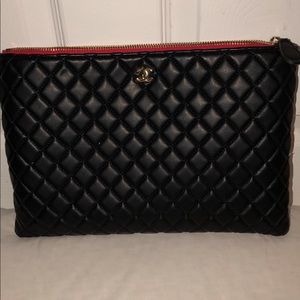 Quilted Black Chanel Bag